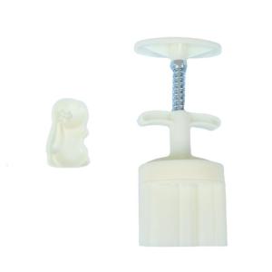 Kitchen Supplies Chinese Style Rabbit Shape Mooncake Moulds Multi-Purpose Reusable Festival Cookie Decorate Tool