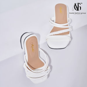 assda fashion / sandal wanita branded / sendal perempuan / sendal jepit wanita / sandal perempuan model baru / sandal wanita empuk cocok buat kondangan / Sandal Heels Tali Wanita Bernice Hak 5 Cm / sandal perempuan hak 3cm / sandal selop wanita / sandal