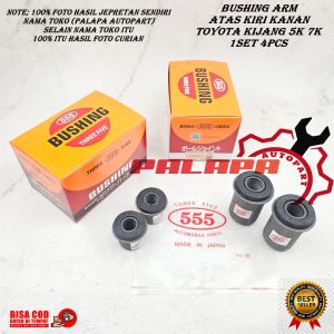 BUSHING UPPER ARM BESAR KECIL SAYAP ATAS KIJANG 5K 7K 1SET 4PCS 555 PART MOBIL