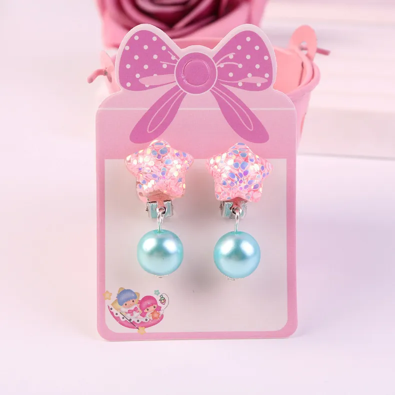 Children hot sale pearl earrings