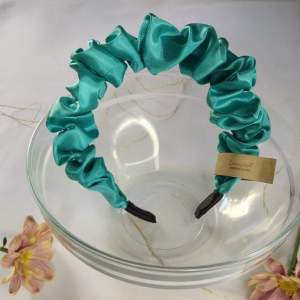 ELEGANT SATIN MEDIUM HEADBAND 40 COLORS PONYTAIL KOREAN STYLE HAIR BAND