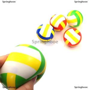 [COD] Springhooe MEIKE001 1PC Stress Vent Ball Mini Volleyball Squeeze Foam Ball Kids Outdoor Toy