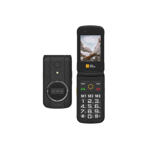 AGM M8 Flip Mobile Phone Unlocked Elderly Feature Phone SOS Quick Call English Russian Keyboard Rugged Cellphone