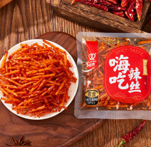 (COD)Snack Shuang Jiao Pedas Vegetarian Halal/Snack pedas gurih Halal