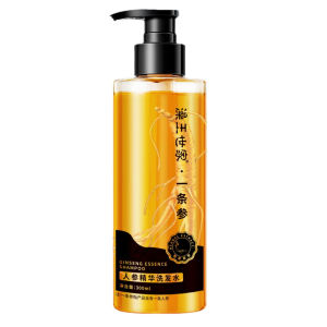 Ginseng Black Hair Shampoo Deep Cleans Follicles Nourishing Hair Root Removes Dandruff And Controls Oil Herbal Extract Gentle Shampoo