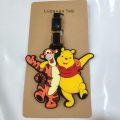 A must-have cartoon luggage tag Winnie the Pooh-Tigger Il Donkey Piggy Luggage Tag Boarding Pass Luggage Tag Ornament Name Tag. 