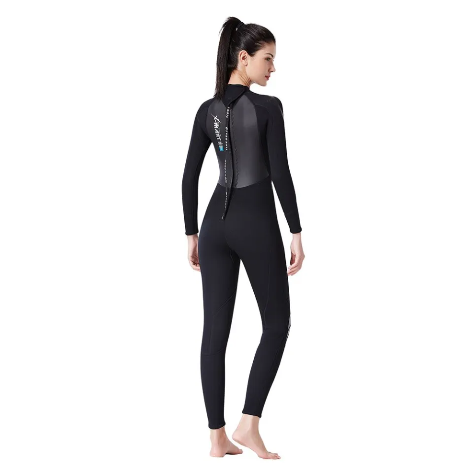 3MM Neoprene Wetsuit for Men One-Piece Suit Keep Warm Surfing Scuba Diving  Suit Snorkeling Spearfishing Wet Suit Swimsuit XS-3XL