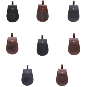 Phục Hưng trang phục Halloween Thời Trung Cổ thắt lưng bằng da cướp biển Bao Đeo Hông vikinges phụ kiện trang phục cho cosplay