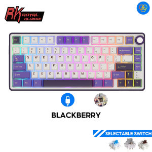 RK Royal Kludge RKR75 RGB Gasket Keyboard Mekanik Kabel