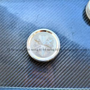 Nắp xăng Inox 304 mẫu phay Logo Honda Yamaha Titanlpro