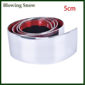 Blowing 1Pcs Universal Car Door Bumper Decoration Moulding Trim Chrome Strip