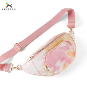 Túi đeo hông mới du lịch cho nữ Túi đeo chéo thời trang túi đeo chéo màu thể thao ngoài trời Túi điện thoại di động likebag 2024