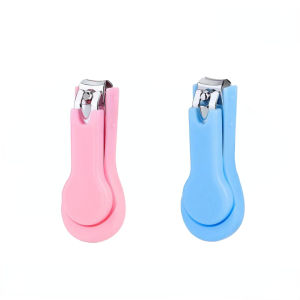 Happily Baby Stainless Steel Baby Nail Clippers Newborn Professional Grooming Scissors Manicure Cutter1/2pcs