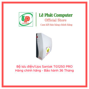 Bộ lưu điện UPS Santak TG1250 PRO (1250VA/600W) - Hàng Chính Hãng - Bảo hành 36 Tháng