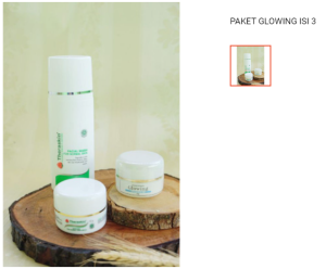 PAKET GLOWING ISI 3 KULIT NORMAL STEP 2 // krim malam Krim Siang dan Sabun Muka//