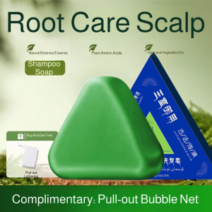 Handmade Oil Control Side Cedar Leaf Shampoo Soap Hair Strengthening AntiDandruff/Siberian Leaf Oil Control Hair Strengthening He Shou Wu AntiBreakage Shampoo/Handmade Hair Soap Side Cypress Leaf AntiDandruff Oil Control