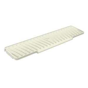ANANAA Chống trượt Thảm thoát nước Dài 45cm Silicone Tấm bảo vệ chống bắn bồn rửa Di động Phụ kiện vòi nước Giá đựng xà phòng Trang trí Nhà trang trại