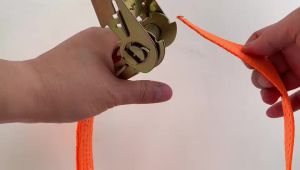 AE Dây đai buộc hàng hạng nặng dùng cho xe tải chở hàng 50mm Ốc vít chất bịt kín xe ô tô dây phanh bộ hoàn chỉnh không móc
