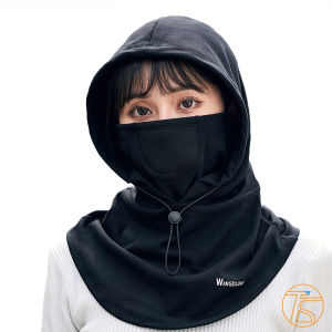 Mũ trùm đầu chống nắng gió tích hợp khẩu trang cho cả nam và nữ bảo vệ khi đi ngoài trời - Nón phủ trùm cổ chống bức xạ với nhiều màu