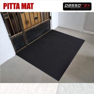 Passorex Thin and Slim Floor Mat - PITTA Mat (Black colour)