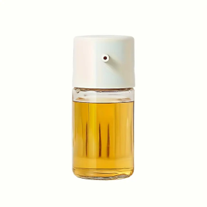 125ml Press Type Air Oil Jug - Leak-proof Oil Pot - Spice Seasoning Bottle - Condiment Liquid Container