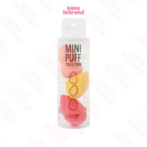 Ashley Mini Puff Collection # AA-186 แอชลี่ย์ มินิ พัฟ คอลเลคชั่น พัฟ 3 ชิ้น