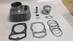 Cylinder Kit & Engine Cylinder Sleeve for Honda Motorcycle XL185 - 63mm Piston & Piston Rings Included