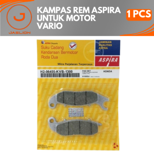Aspira Kampas Rem Cakram Depan Pad Set Motor Vario Lama Karburator