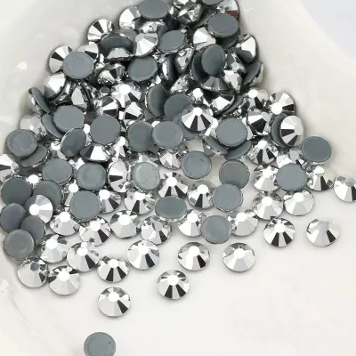 2mm - Mote Tabur Gosok Hotfix Payet Kristal Pasir Aksesoris Hijab Gamis Swarovski Tempel Best Quality