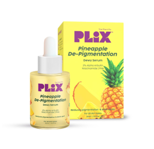 The Plant Fix Plix 2% Alpha Arbutin Pineapple De-Pigmentation Dewy Face Serum for Pigmentation 30ml
