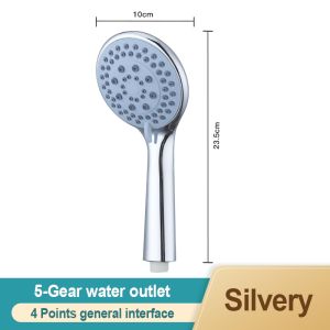 4 in 1 Shower Head Set shower with faucet 5-speed Pressurized Bathroom Shower Head Head With Hose，Shower set with Faucet Stainless 4in1 adjustable Shower Set with Hose and Holder and Two Way Faucet