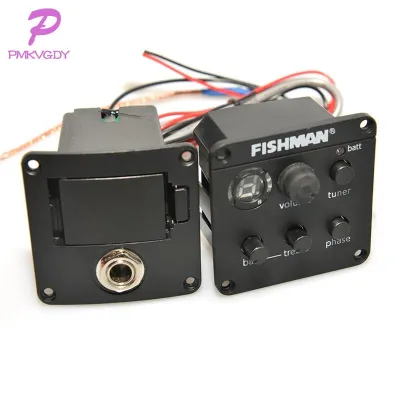 【wsxdf】FISHMAN GUITARS Adjustable Sound Guitar Pickup ISYS+ EQ Preamp System for Acoustic Guitarra Amplifier Guitar Accessories