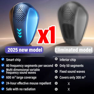 No mice for 100 years Rat repellent ultrasonic 360°Smart Sensin Alat penghalau tikus electronic Malaysian 3-pin plu Mouse repellent ultrasonic Mouse Bat repellent ultrasonic Pest repeller control ultrasonic 老鼠驱赶器