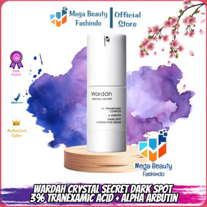 Wardah 3% Tranexamic Acid + Alpha Arbutin Crystal Secret Dark Spot Brightening Serum 20ml