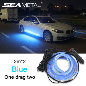 SEAMETAL LED RGB Car Door Side Light APP control Decorative Atmosphere Lamp Waterproof