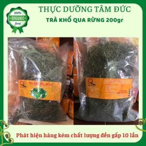 Trà Khổ Qua Rừng Quy Nguyên Ông Thầy Tuệ Hải gói 200g - chùa Long Hương