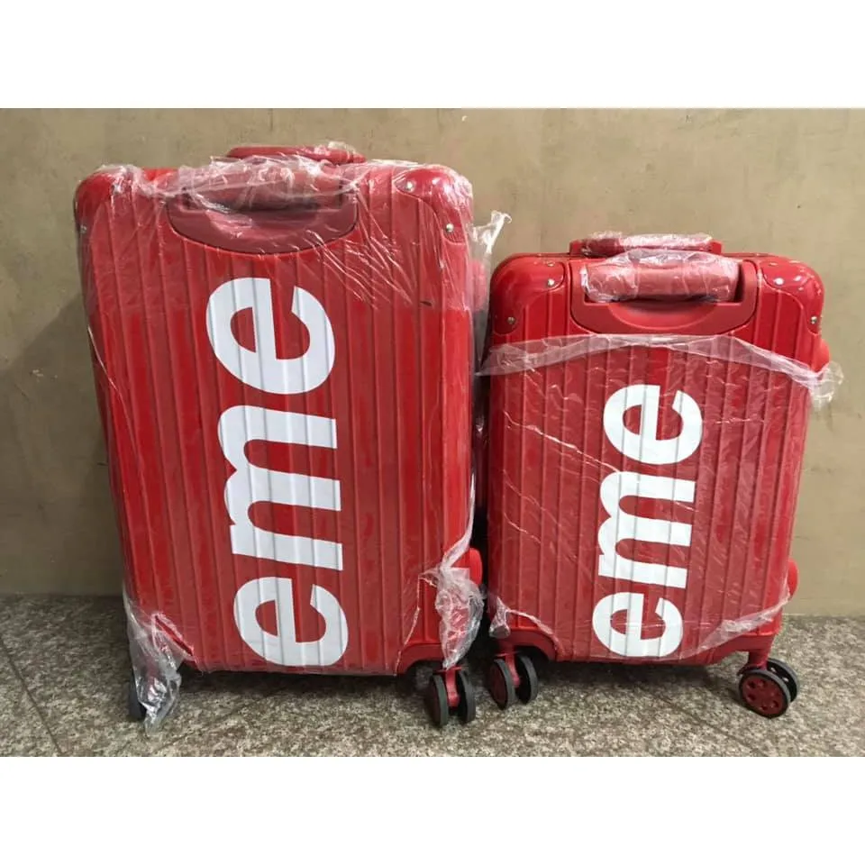 Fake supreme luggage hotsell