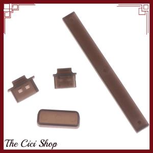 [The Cici Shop] 4Pcs set Graphics Card Interface Dust Plug DVI HDMI DP PCI-E Laptop Dustproof Ports Cover Protector Cap