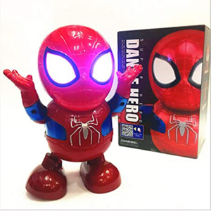 Mainan Robot Hero Dancer Ada Suara dan Lampu Led Dancing Joget Music