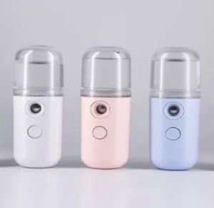 Share: Favorite (111) Portable 30ml USB Sanitizer Spray Mini Nano Facial Steamer Rechargeable Sprayer Skin Care Nebulizer Humidifier