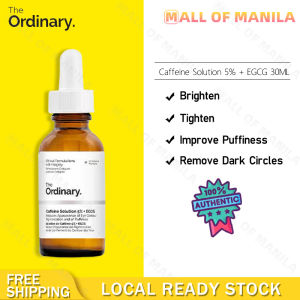 The ordinary  Caffeine solution 5%+EGCG authentic  reduce eye wrinkles brighten and tighten eyes reduce melanin deposition【Ready stock】