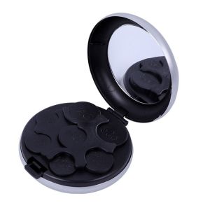 Round Coin Dispenser Coins Storage Box Change Purse Wallet Business Coin Collection Holder Organizer