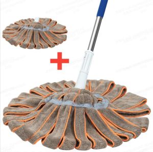 Coral Velvet Mop Accumulation Absorbent Squeezing Mop