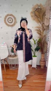 ATASAN KEMEJA TUNIK WANITA //KEMEJA SILK IMPORT