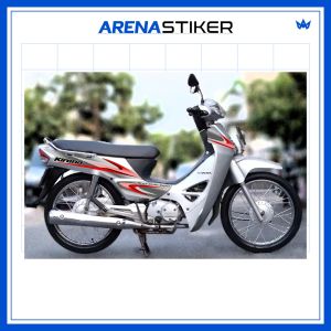 KIR02c Sticker Stiker Striping Honda Kirana 125 NCX Dream 125 Variasi Motif Racing Gradasi Retro Lz