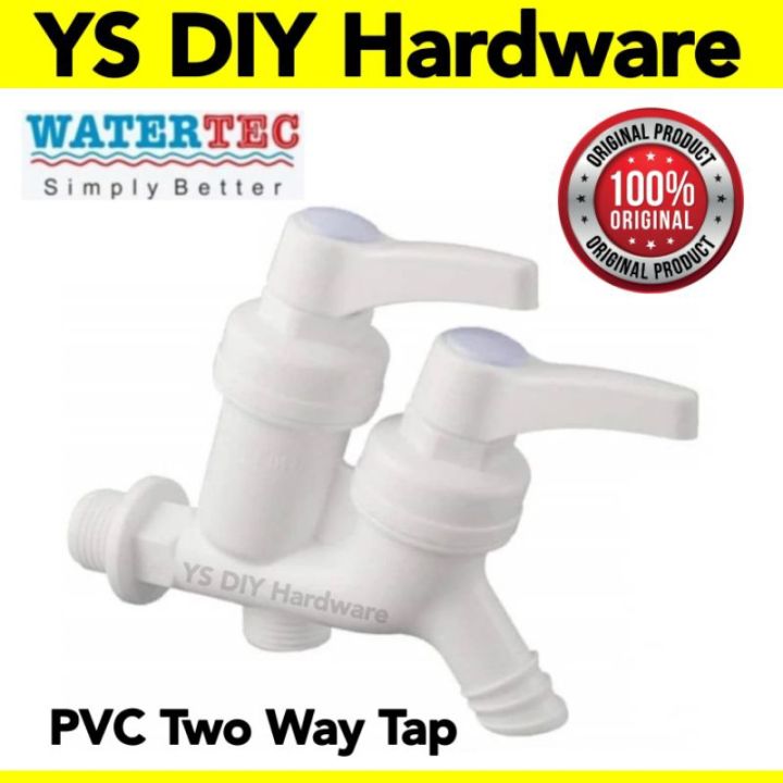 Watertec Pvc Two Way Tap | Lazada