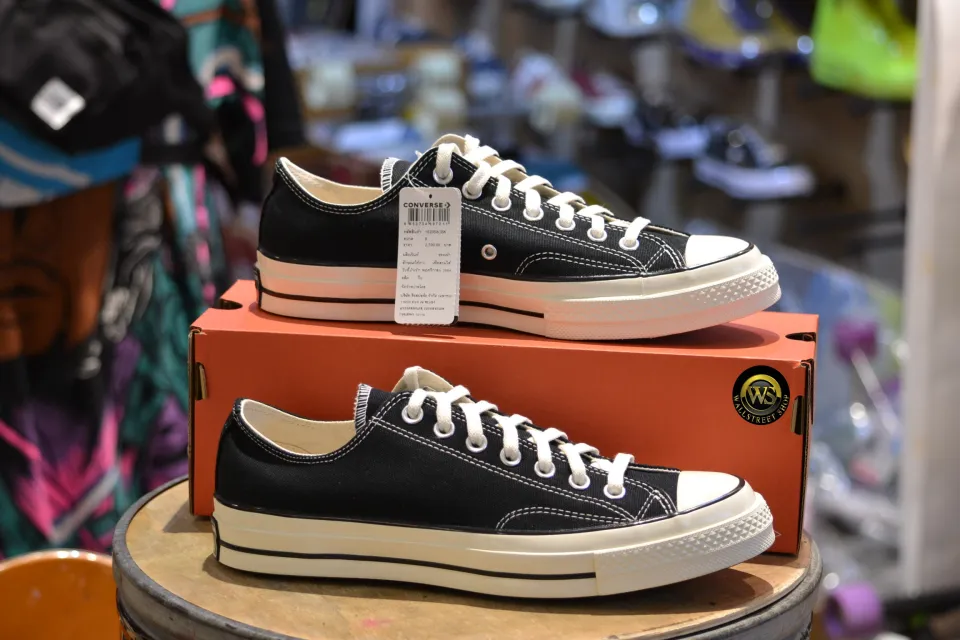 Authorized Retailer Converse All Star 70 Low Black Classic Repro 70 Lazada .th