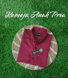 Kemeja Anak Laki Laki Umur 1-14 Tahun lengan pendek import ready 14 warna favorit lengkap