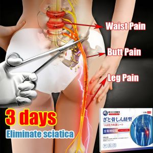 Sciatica pain relief patch 12pcs/box back pain relief & arthritis pain relief Relieve lumbar compression Ubat Sakit Pinggang Relief Sciatica 坐骨 神經痛