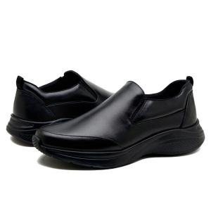 ZORRO 2.0 FULL BLACK (KULIT ASLI) |ManNeedMe x Kenzio| Sepatu Loafers Pria Slip On Pantofel Formal Shoes